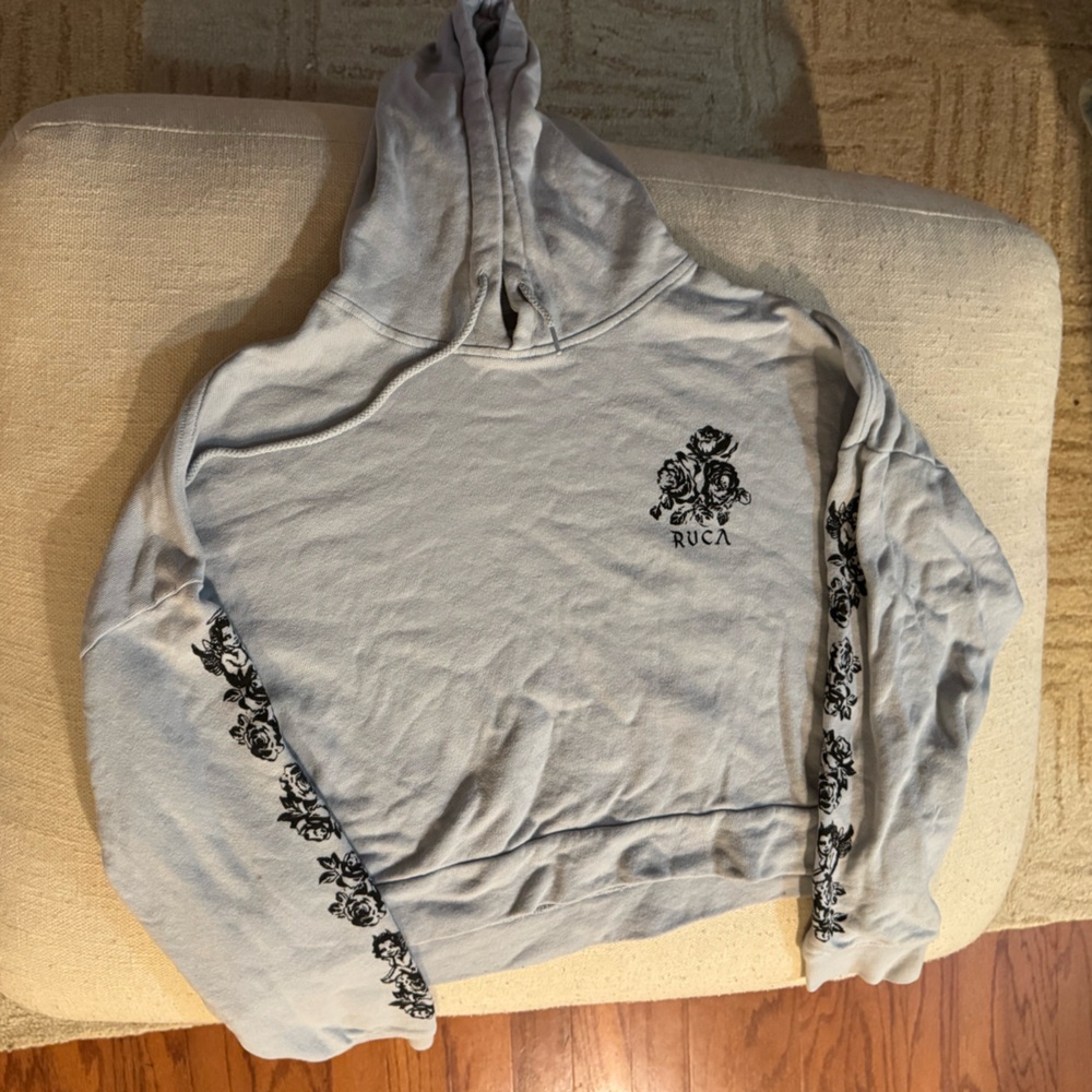 RVCA Light Gray Hoodie